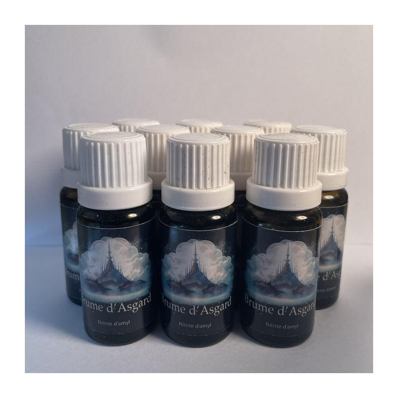 10 bouteilles Brume d'asgard Poppers