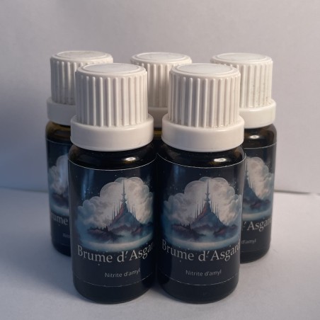 5 bouteilles Brume d'asgard Poppers